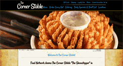 Desktop Screenshot of cornerstable.com